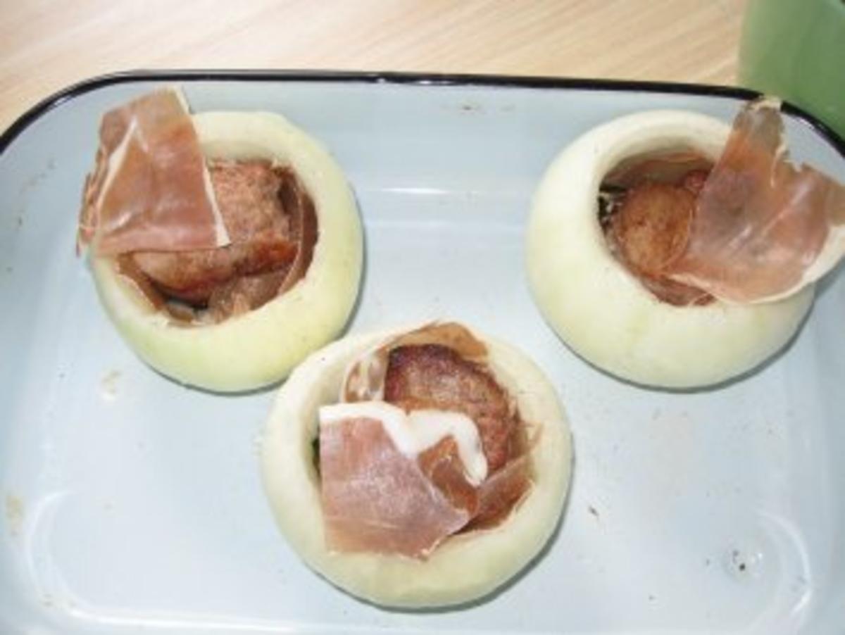 Schweinelendchen in der Zwiebel - Rezept - Bild Nr. 3