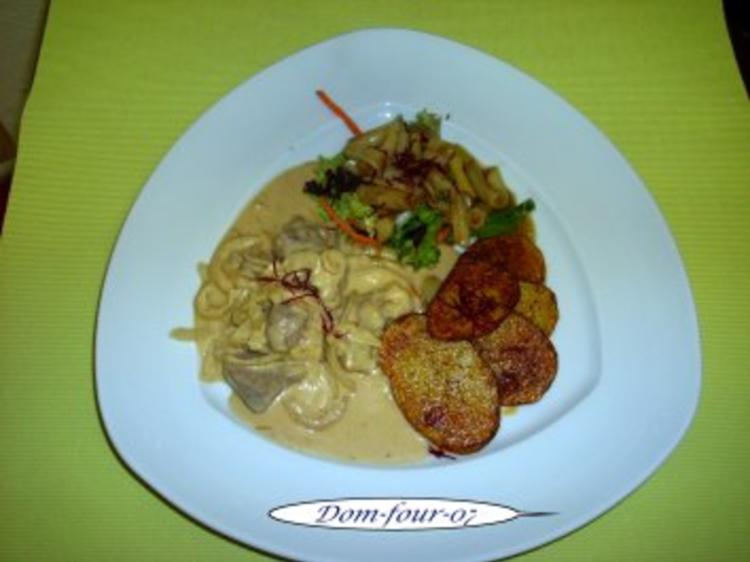 Schweinefilet in Sherry Senf Soße - schnell &amp; einfach - 218 kcal/100g