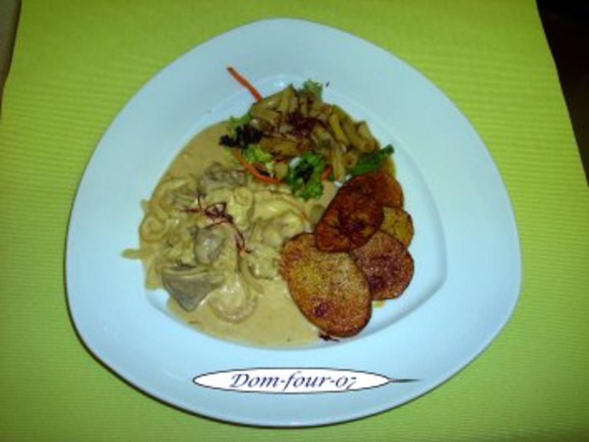 Schweinefilet in Sherry Senf Soße - schnell &amp; einfach - 218 kcal/100g