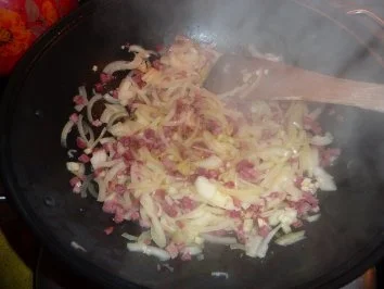 Fl/Schwein: Nudel in Champignonsoße - Rezept - Bild Nr. 2