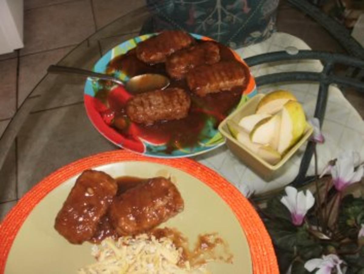 Bilder für Hackfleisch: Amerikanischen Hackbraten - einfach und sehr lecker am naechsten Tag fuer Brotauflag - Rezept