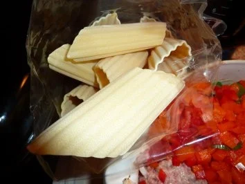 Fl/Rind/Schwein: Riesenpenne gefüllt und überbacken - Rezept - Bild Nr. 4