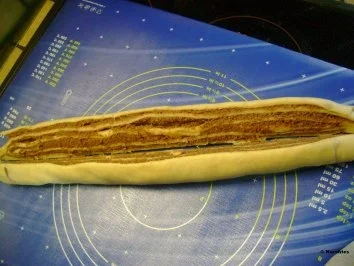 Rezept: Kuchen: Mein gefüllter Hefezopf Bild Nr. 2 Kuchen: Mein gefüllter Hefezopf - Rezept - Bild Nr. 2