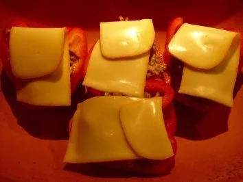 Paprika mit Putenfüllung - Rezept - Bild Nr. 3