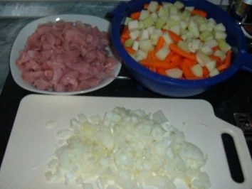 Geflügel : Puten-Gemüse-Pfanne - Rezept - Bild Nr. 2