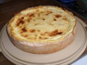 Sauerkirschkuchen mit Quark-Schmand-Pudding-Guss Rezept meiner Tochter Corina - Rezept