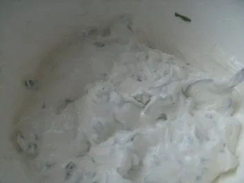 Frühlings-Quark mil Leinöl  Gurkensalat - Rezept - Bild Nr. 7