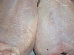 Rezept: Ingwer-Chili-Hähnchen mit Physalis-Bohnensalat und überbackenem Trüffelbrot Bild Nr. 5 Ingwer-Chili-Hähnchen mit Physalis-Bohnensalat und überbackenem Trüffelbrot - Rezept - Bild Nr. 5