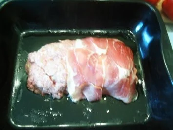 Rezept: Ofenhackbraten mit Paprika und Kartoffeln Bild Nr. 4 Ofenhackbraten mit Paprika und Kartoffeln - Rezept - Bild Nr. 4