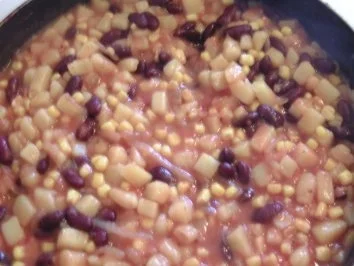 Kartoffel-Pfanne "Mexico" - Rezept