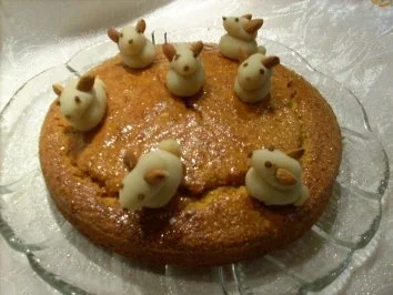 Rübli-Torte mit Hasenparade - Rezept - Bild Nr. 3