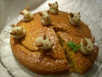 Rübli-Torte mit Hasenparade - Rezept - Bild Nr. 2