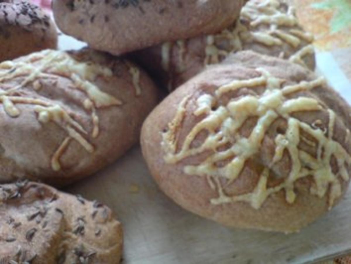 Dinkel-Vollkorn-Brötchen - Rezept - Bild Nr. 13