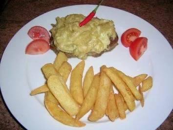 Rezept: American Rib Eye Steak with French Onions Bild Nr. 4 American Rib Eye Steak with French Onions - Rezept - Bild Nr. 4