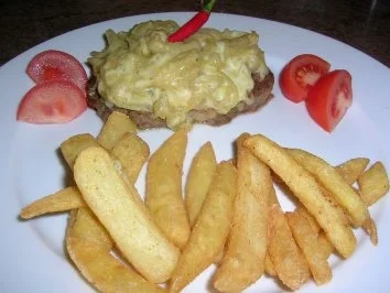 Rezept: American Rib Eye Steak with French Onions Bild Nr. 5 American Rib Eye Steak with French Onions - Rezept - Bild Nr. 5