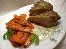 Filet "Springtime" mit karamelisierten Möhren - Rezept