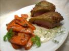 Filet "Springtime" mit karamelisierten Möhren - Rezept