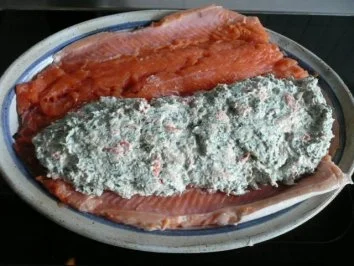 Rezept: HAUPTGERICHT/FISCH:Lachsforelle,gefüllt und im Päckchen Bild Nr. 6 HAUPTGERICHT/FISCH:Lachsforelle,gefüllt und im Päckchen - Rezept - Bild Nr. 6