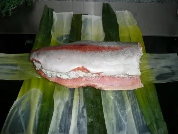 Rezept: HAUPTGERICHT/FISCH:Lachsforelle,gefüllt und im Päckchen Bild Nr. 7 HAUPTGERICHT/FISCH:Lachsforelle,gefüllt und im Päckchen - Rezept - Bild Nr. 7