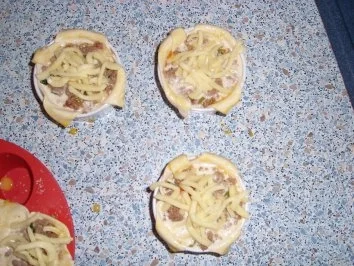 Hack- Blätterteig- Törtchen - Rezept - Bild Nr. 6