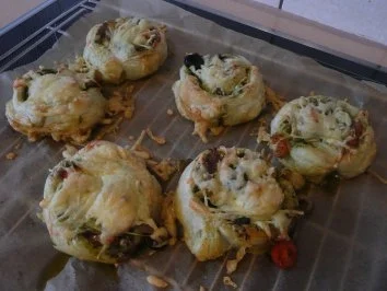 Biggis herzhafte neapolitanische Blätterteig-Schnecken - Rezept - Bild Nr. 12