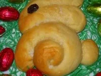 Rezept: OSTERHÄSCHEN AUS HEFETEIG Bild Nr. 2 OSTERHÄSCHEN AUS HEFETEIG - Rezept - Bild Nr. 2