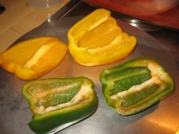 Fleisch: Paprika mit viel scharfer Sosse - Rezept - Bild Nr. 5