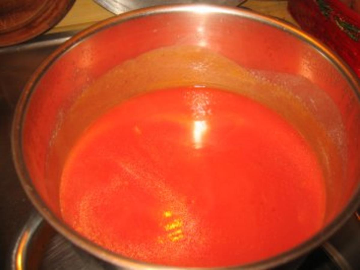 Fleisch: Paprika mit viel scharfer Sosse - Rezept - Bild Nr. 8