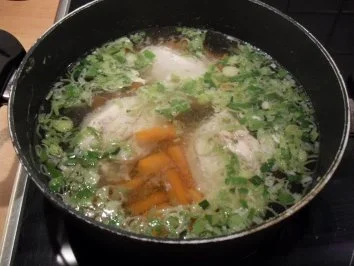 Rezept: Hühnerfrikasee Bild Nr. 2 Hühnerfrikasee - Rezept - Bild Nr. 2