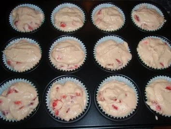 Erdbeerjoghurtmuffins - Rezept - Bild Nr. 2