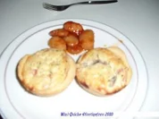 Mini - quiches  * ganz lecker* - Rezept