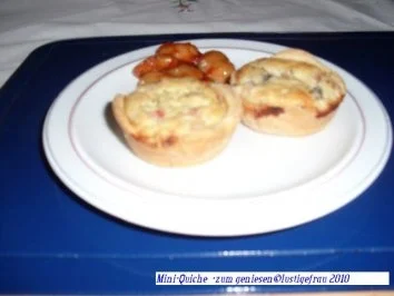 Rezept: Mini - quiches * ganz lecker* Bild Nr. 2 Mini - quiches * ganz lecker* - Rezept - Bild Nr. 2