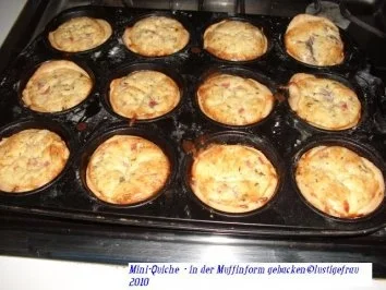 Rezept: Mini - quiches * ganz lecker* Bild Nr. 6 Mini - quiches * ganz lecker* - Rezept - Bild Nr. 6