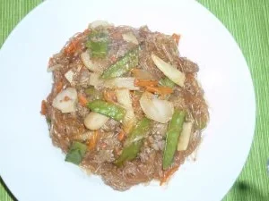 Rezept: Die 10 Minuten-Chinapfanne Die 10 Minuten-Chinapfanne - Rezept