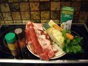 Rippchen mit Seidenknödel - Rezept