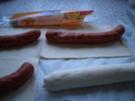 Mettwurst Im Blätterteigmantel - Rezept
