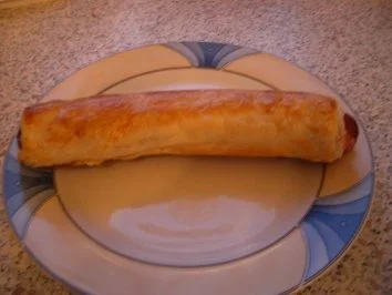 Mettwurst Im Blätterteigmantel - Rezept - Bild Nr. 2