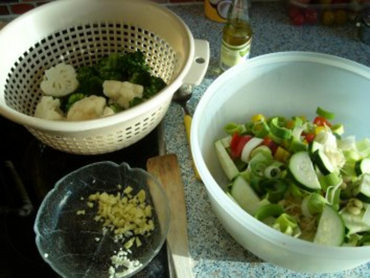 Buntes Gemüse-Curry im Wok - Rezept mit Bild - kochbar.de