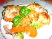 Broccoli-Karotten-Schinken Auflauf - Rezept