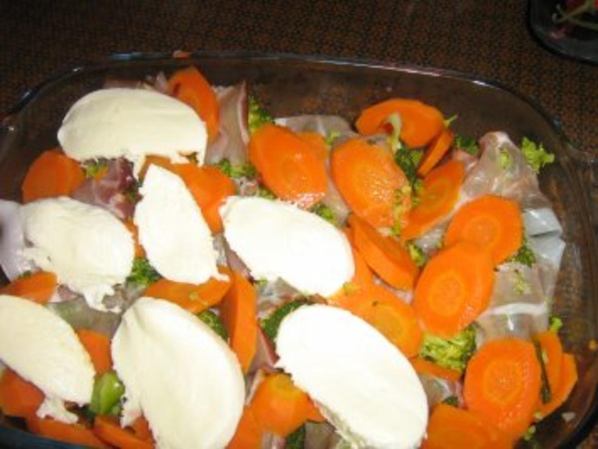Broccoli-Karotten-Schinken Auflauf - Rezept - Bild Nr. 4