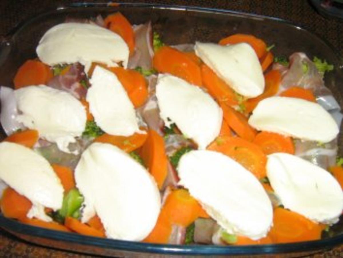 Broccoli-Karotten-Schinken Auflauf - Rezept - Bild Nr. 5