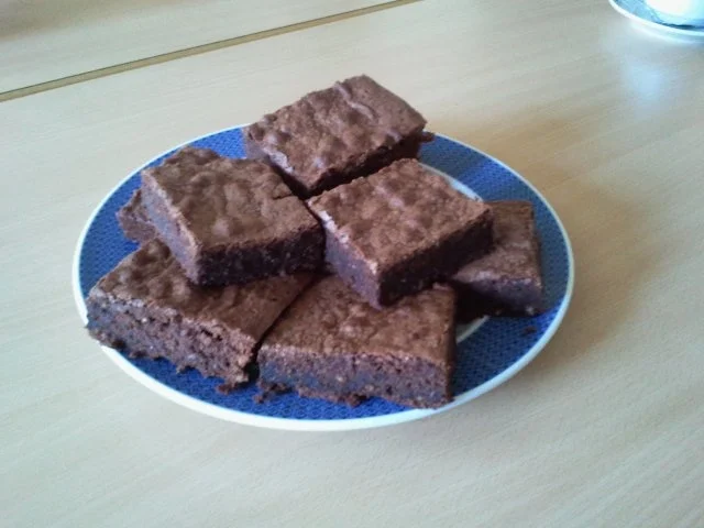 Rezept: Brownies mit Rum Brownies mit Rum - Rezept