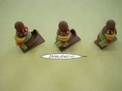 Meine Speisekartenhalter zu Ostern (in Bastelstunde mit Kuvertüre) - Rezept