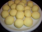 Saarländisch : Schneebällja - Rezept
