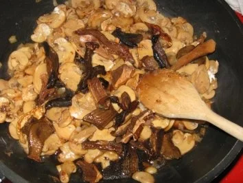 Rezept: Jägerschnitzel mit Gnocchi Bild Nr. 10 Jägerschnitzel mit Gnocchi - Rezept - Bild Nr. 10