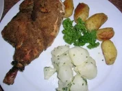 weiße Frühjahrsrübchen - als Gemüse - z.B. als Beilage zum meinem Freilandhähnchen in Senfkruste - Rezept