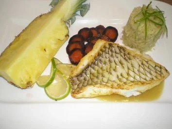 Rezept: Papageienfischfilet mit orientalischer Note Papageienfischfilet mit orientalischer Note - Rezept