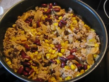 Rezept: Mexikanische Pizza Bild Nr. 2 Mexikanische Pizza - Rezept - Bild Nr. 2