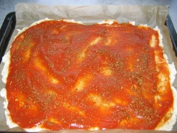 Rezept: Mexikanische Pizza Bild Nr. 3 Mexikanische Pizza - Rezept - Bild Nr. 3