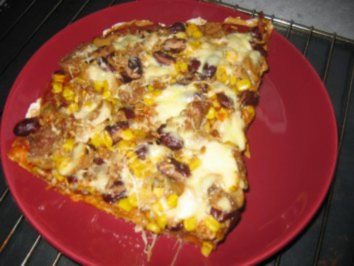 Mexikanische Pizza - Rezept